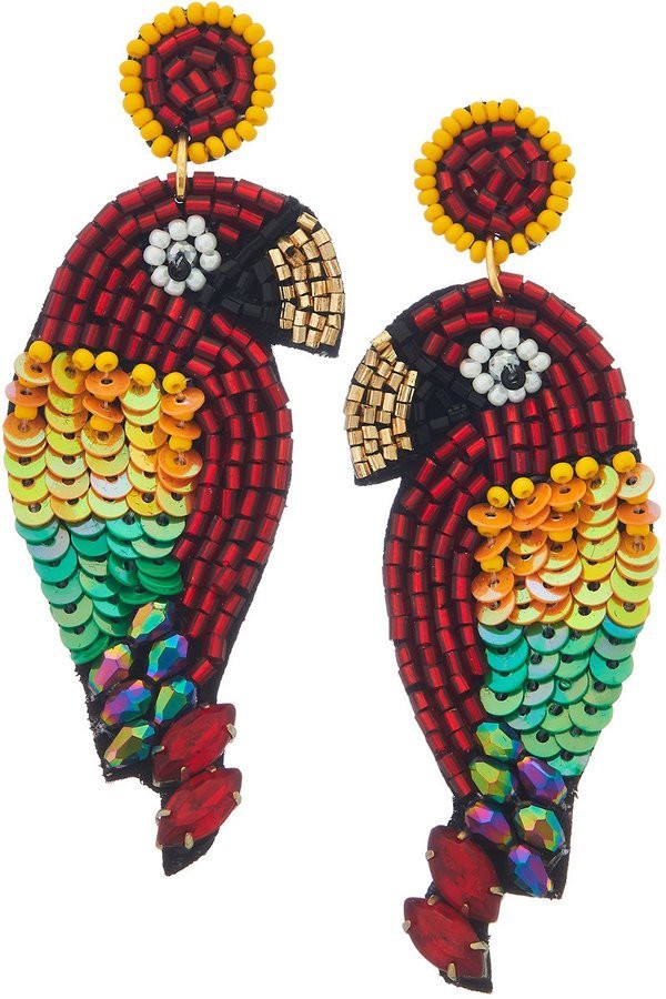 FME215 Beaded Parrot