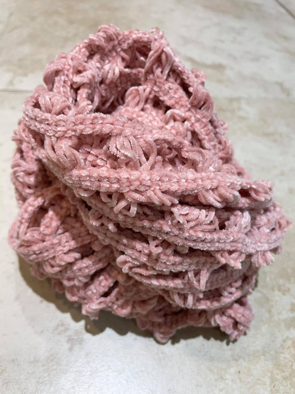 FMS017 Scarf Pink