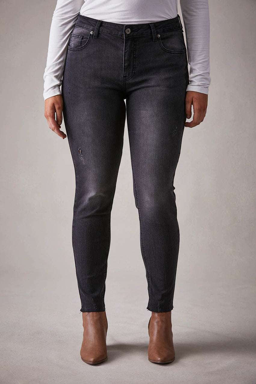 Eb & Ive Junko Denim Jeans Washed Black
