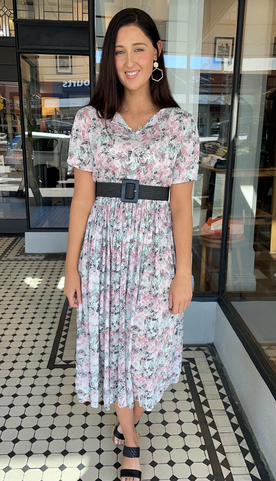 Marlena Floral Printed Dress