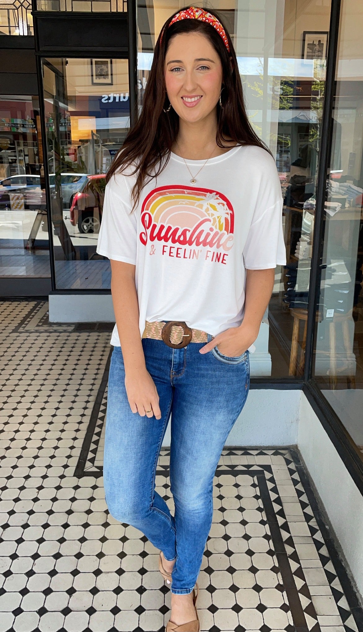 Sunshine Feeling Fine Tee