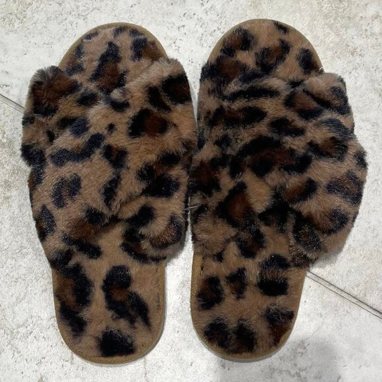 Meow Slippers Leopard
