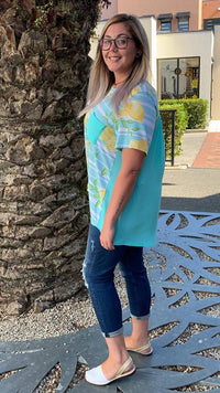 Lemon Spritz Pocket Top  MINT