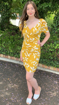 Amelius Evolver Dress Mustard