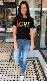 Love Tee Black