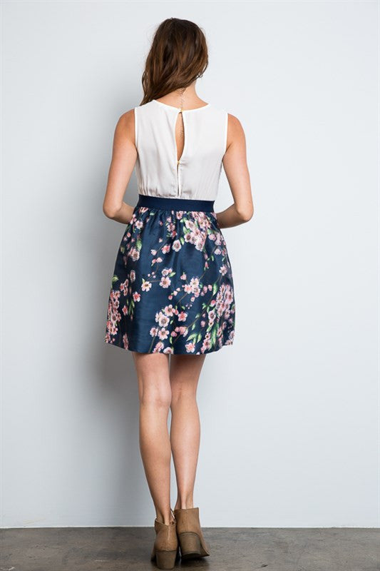 Two for Tea Dress NAVY