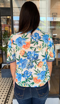 Josefina Button Down Floral Top