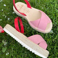 LA x Confetti Crossover Flatform Espadrille Shortcake