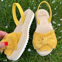 LA x Confetti Bow Flatform Espadrille Sunshine