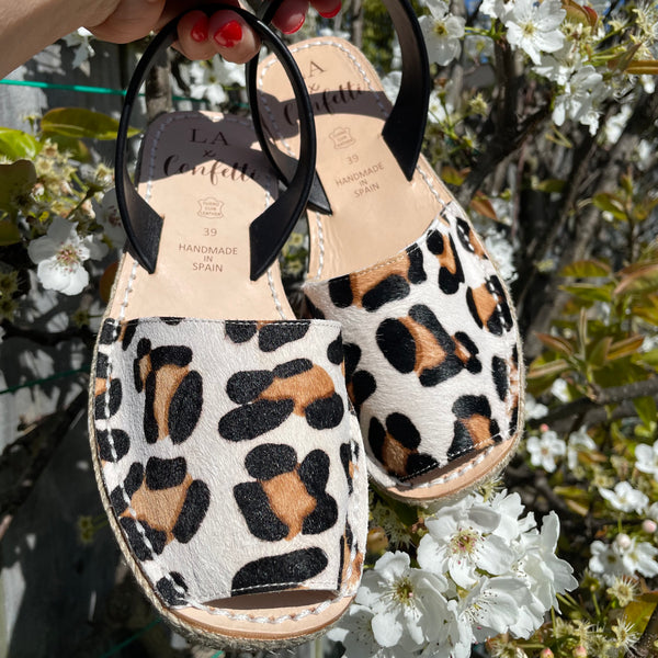 LA x Confetti Mini Jute Wedge Shira