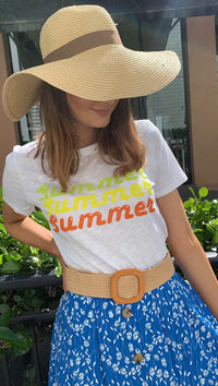 Summer Summer Tee White