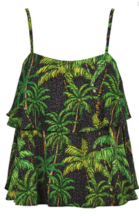 Haven Paradise Top Black Palm