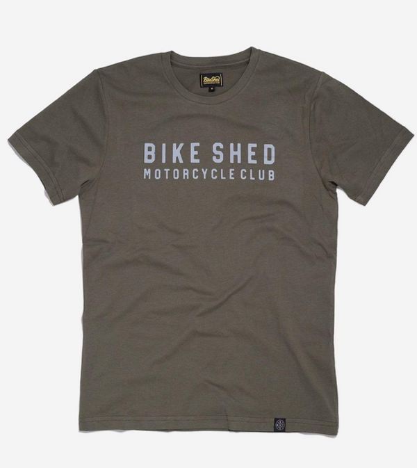 The Bike Shed Brick Tee Shirt Khaki