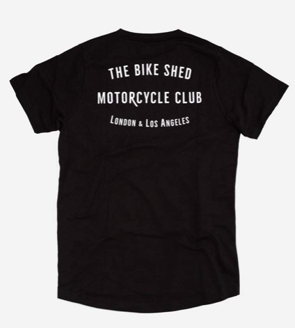 The Bike Shed Club Tee Shirt Black