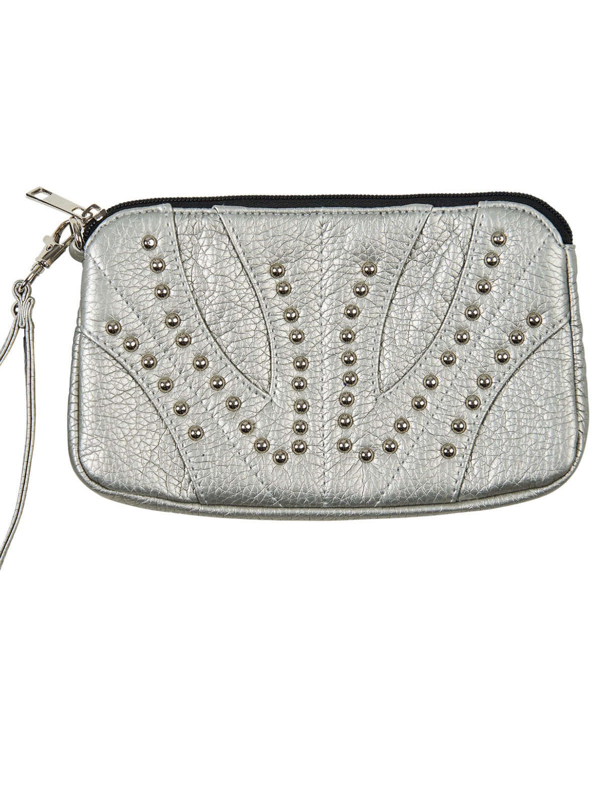 Weekender Clutch Silver