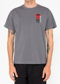 Deus Ex Machina Naito Biarritz Tee Smoked Pearl