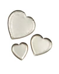 Luxe Heart Set Silver