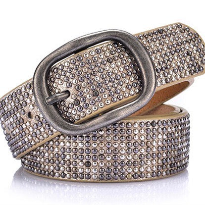 Multi Mini Stud Belt Golden