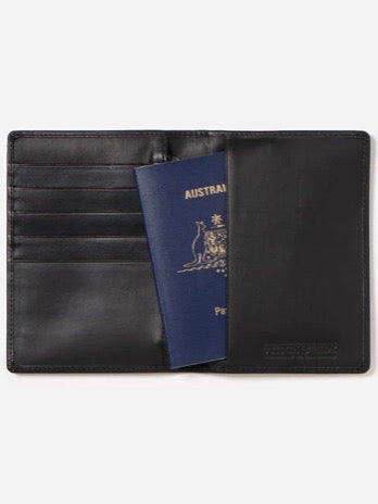 Atlas Passport Holder Black