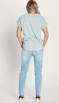 Stretch Staple Jean Washed Blue