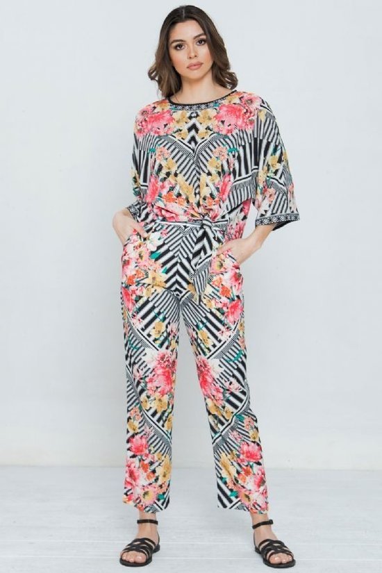 Hola Maria Mixed Print Pant