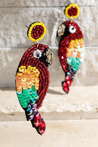 FME215 Beaded Parrot