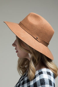 UBH039 Wool Panama Hat Pecan