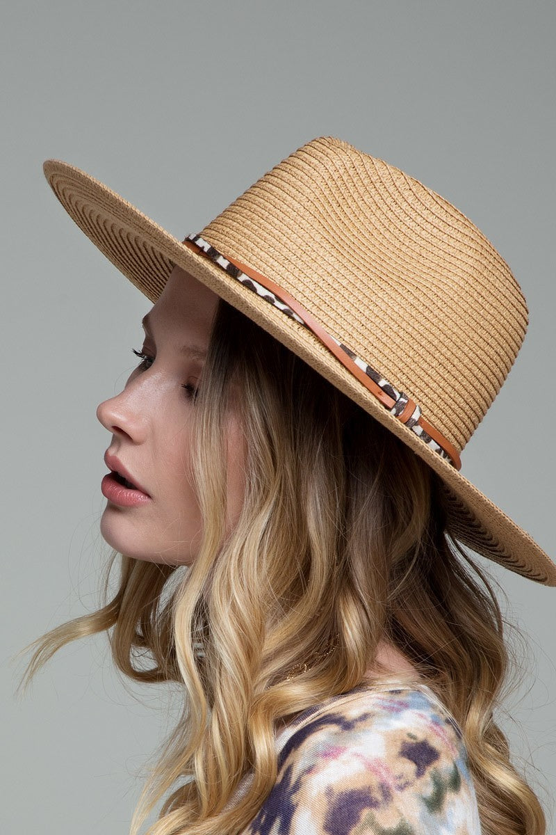 UBH022 Panama Hat Tan