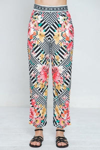 Hola Maria Mixed Print Pant