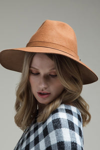 UBH039 Wool Panama Hat Pecan