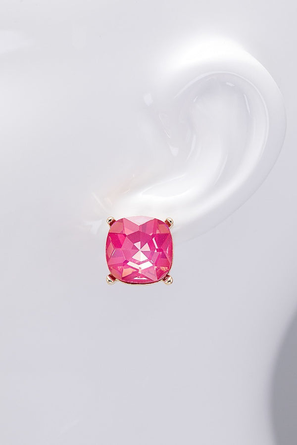 UBS031 Glass Studs Blush