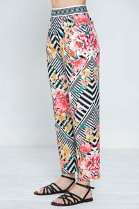 Hola Maria Mixed Print Pant