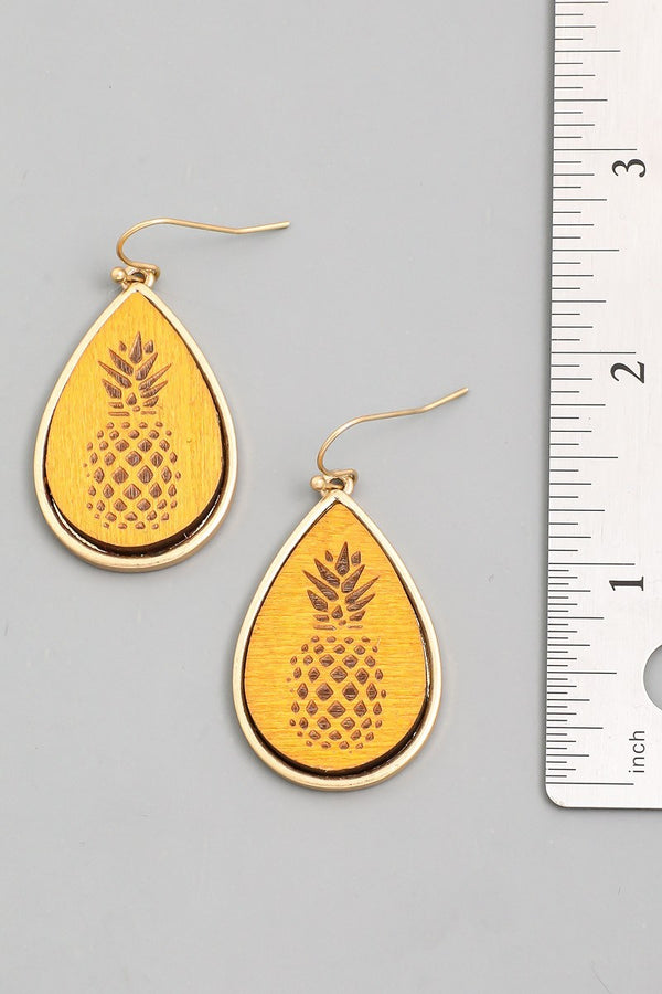 FME170 Wood Pineapple White