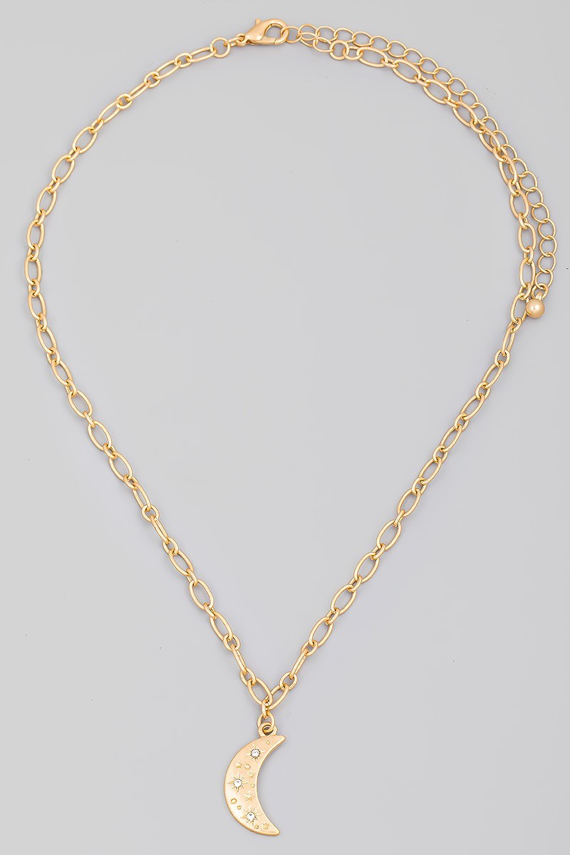 FMN127 Moon Diamante Gold