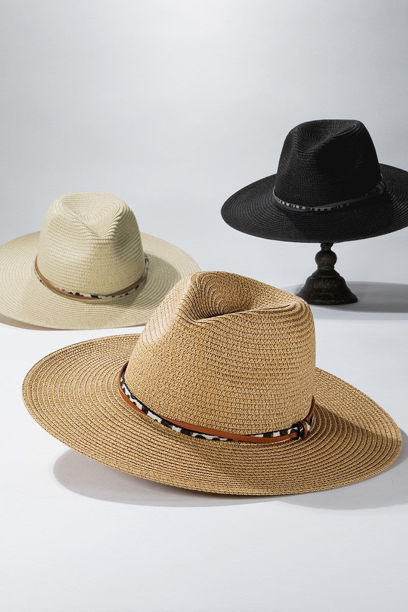 UBH022 Panama Hat Tan