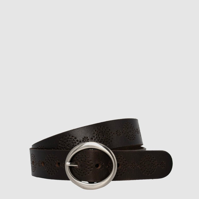 Loop Leather Mayflower Belt Chocolate